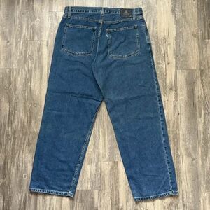 Vintage Levi's Silver Tab Baggy Denim Jeans Size 36X32 Skater Y2K